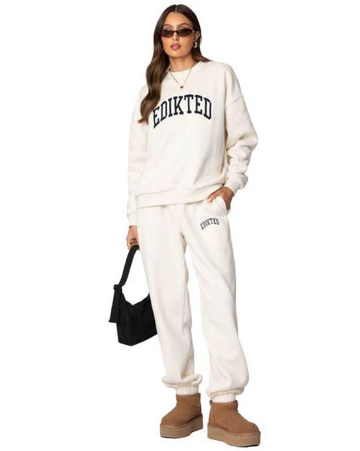 Edikted Natural Babe Oversize Sweatpants