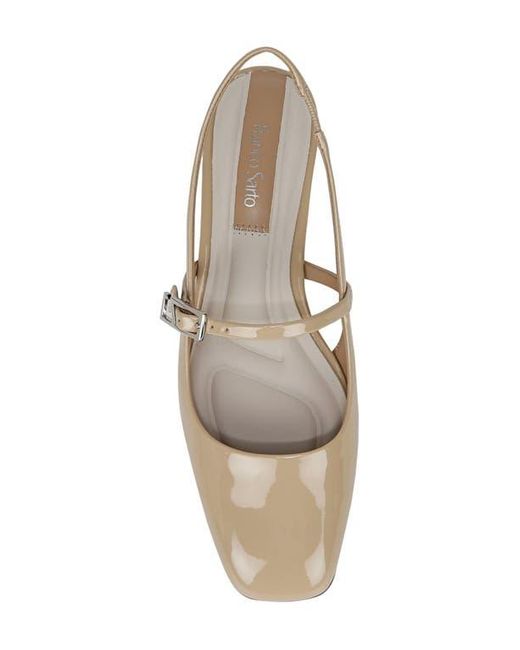 Franco Sarto Natural Destin Slingback Flat