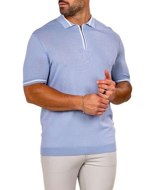 Maceoo Blue Marthy Polo for men