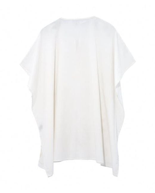 Echo White Neptune's Garden Caftan