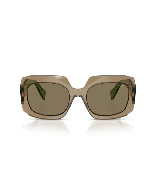 Prada Multicolor 55Mm Square Sunglasses