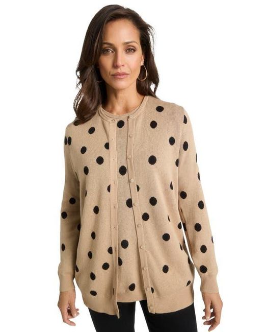 Jessica London Natural Fine Gauge Cardigan
