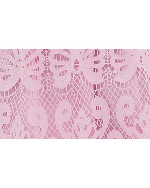 City Chic Pink Kylee Lace Maxi Dress