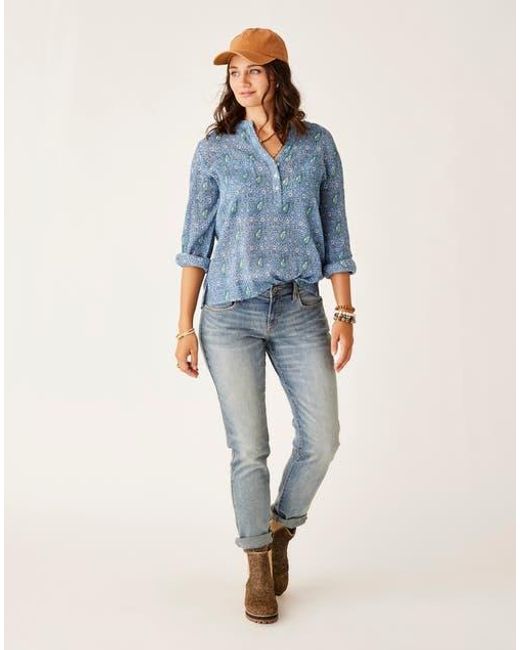 Carve Designs Blue Carson Jean