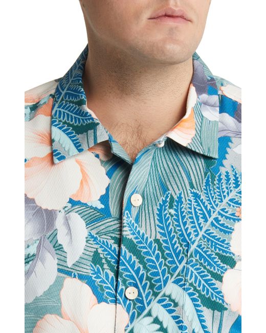 Tommy Bahama Men's Digital Palms Silk Short Sleeve Camp Shirt, Created for  Macy's - Macy's