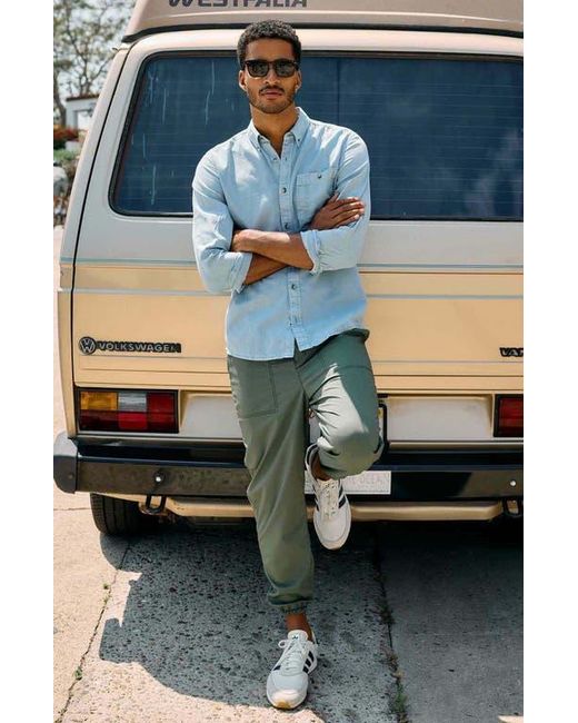 Toad & Co. Green Boundless Jogger for men