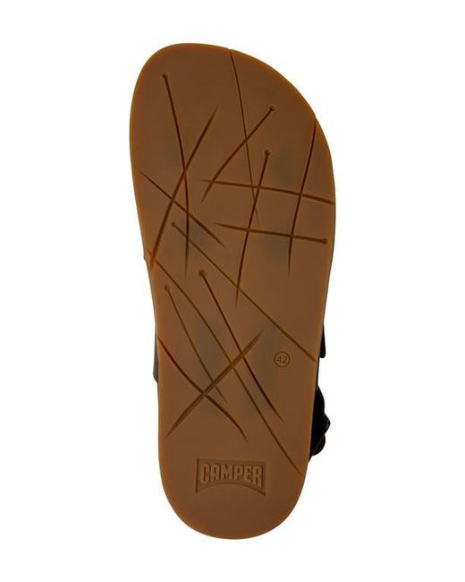 Camper Brown Lluc Two Strap Sandal for men