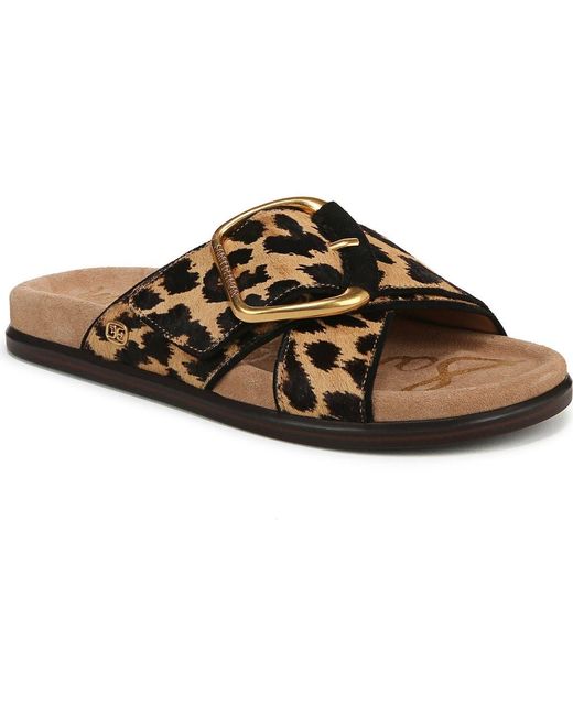 Sam Edelman Brown Darla Slide Sandal