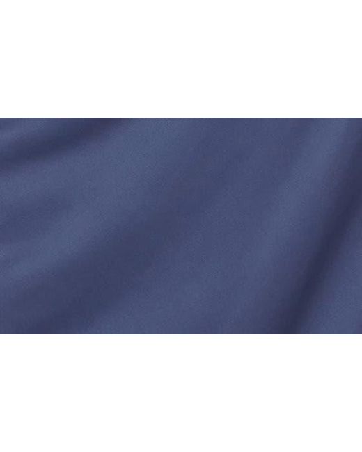 Alex Evenings Blue Rhinestone Sleeve Chiffon Gown