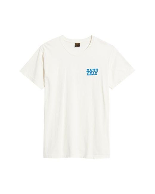 Dark Seas White A Little Different Logo Graphic T-Shirt for men