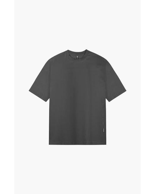 ASRV Black Supima Oversized Tee for men