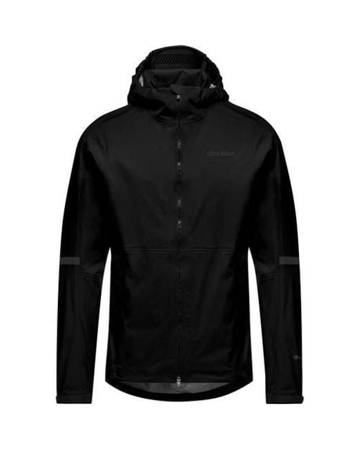 Gore Wear Black Lupra 2.0 Gore-Tex Hooded Jacket for men