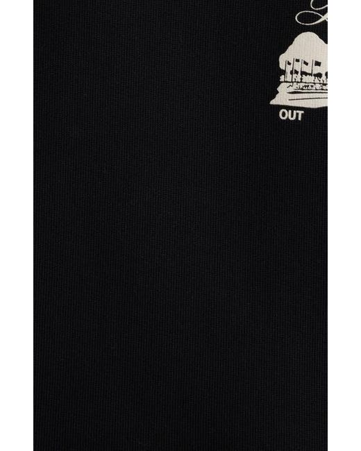 Represent Black Raceway Graphic Hoodie for men