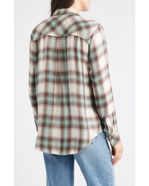 Rails Blue Hunter Plaid Button-Up Shirt