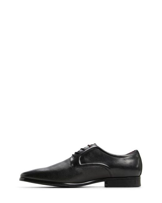 Ted Baker Black Connor Plain Toe Derby for men