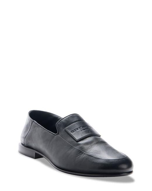 Givenchy Gray Logo Label Convertible Loafer for men
