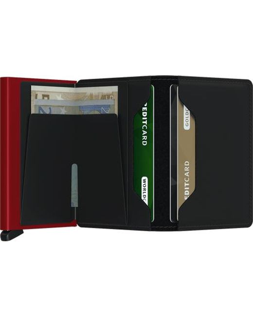 Secrid Black Slimwallet Matte for men