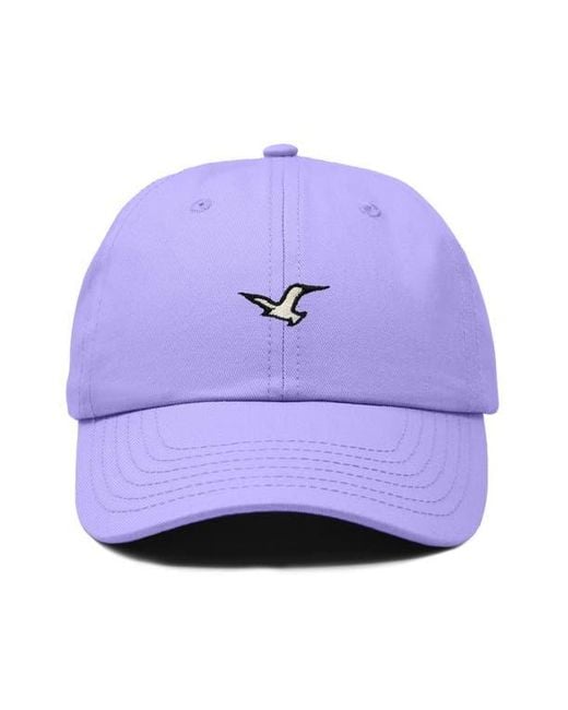Alix Purple Seagull Dad Hat