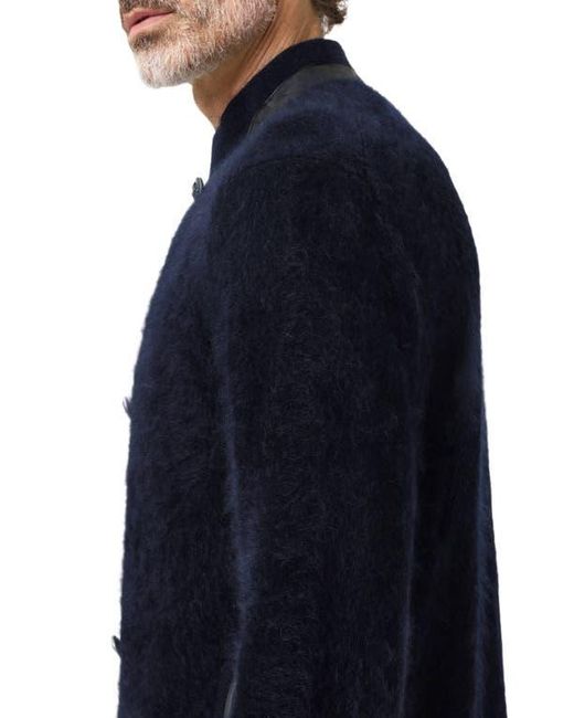 John Varvatos Blue Andrano Cashmere Jacket for men