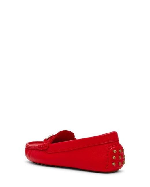 Anne Klein Red Chrystie Bit Loafer