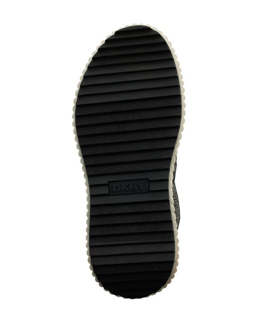 DKNY Black Malai Crossband Sandal