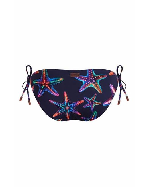 Vilebrequin Blue Triangle Bikini Top Disco Stars