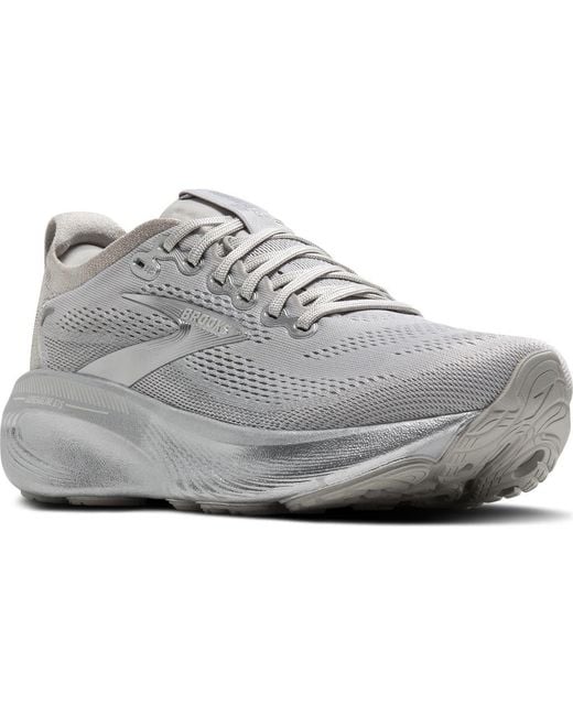 Brooks Gray Adrenaline Gts 25 Running Shoe for men