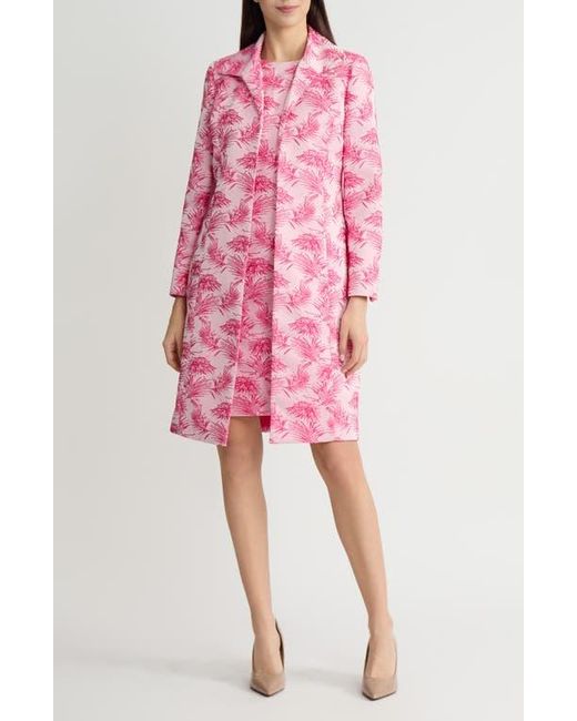 Kasper Pink Embroidered Jacket