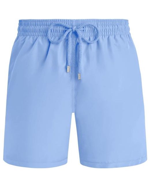 Vilebrequin Blue Swim Shorts Solid for men