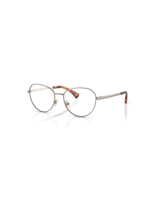 Ralph Metallic 54Mm Irregular Optical Glasses