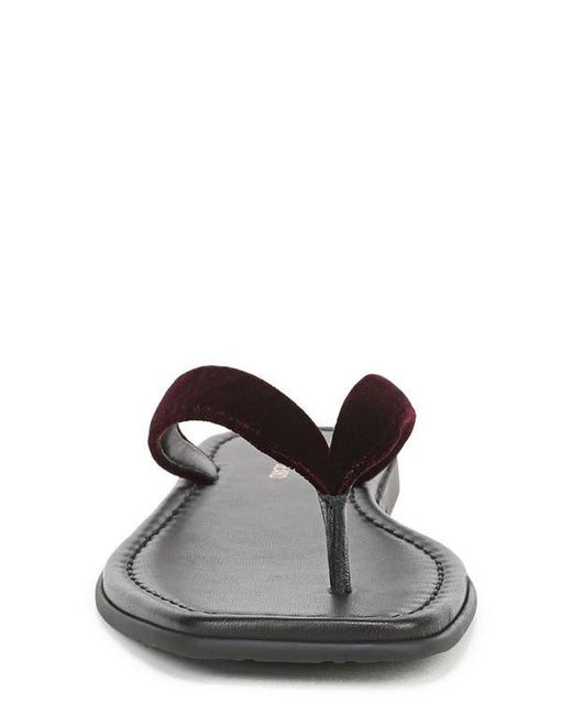 Veronica Beard Black Clea Flip Flop