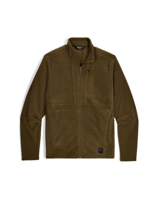 Outdoor Research Green Trail Mix Xt Fleece Jacket for men
