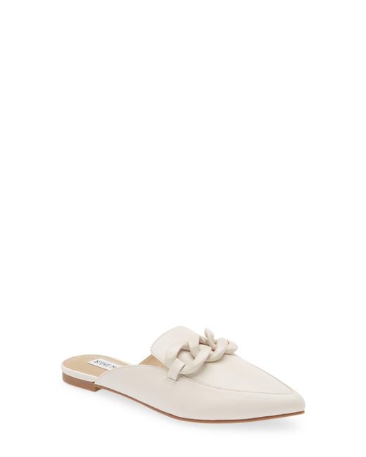 Steve Madden Fleur Pointed Toe Mule in White Lyst