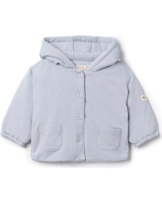 Bebe Bella Blue Boy Front Button Pocket Puff Jacket for men