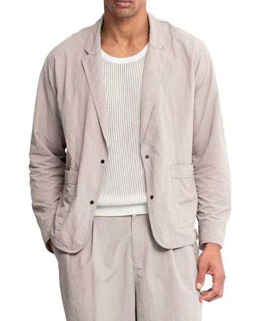 AUTO-REPLY™ Gray Beach Blazer for men
