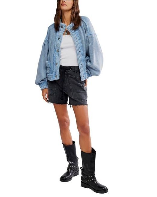 Free People Blue Cute