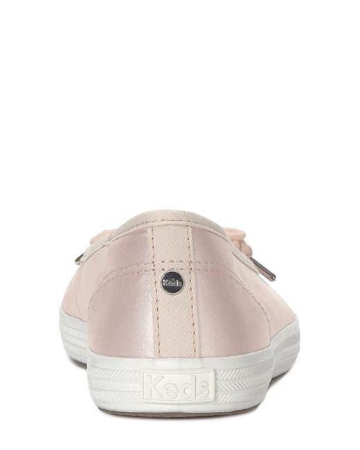 Keds White Maisie Flat