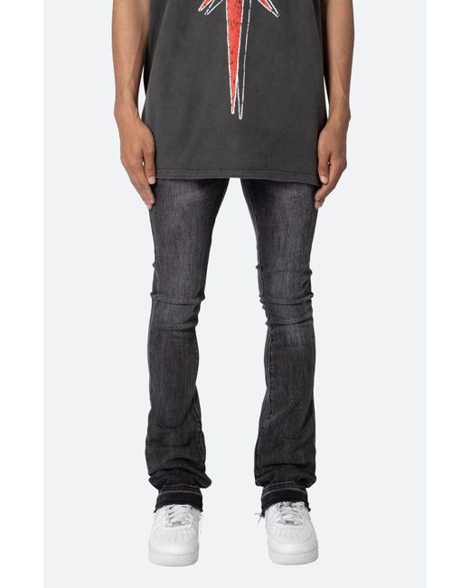 MNML Black X514 Stacked Skinny Fit Jeans for men