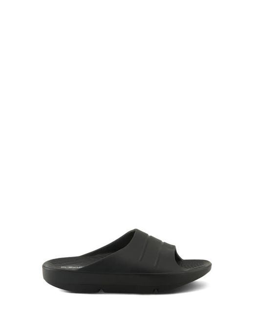 Flexus by Spring Step Black Shamak Slide
