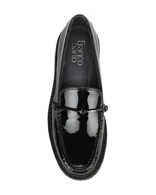 Franco Sarto Women's Black Senna Loafer