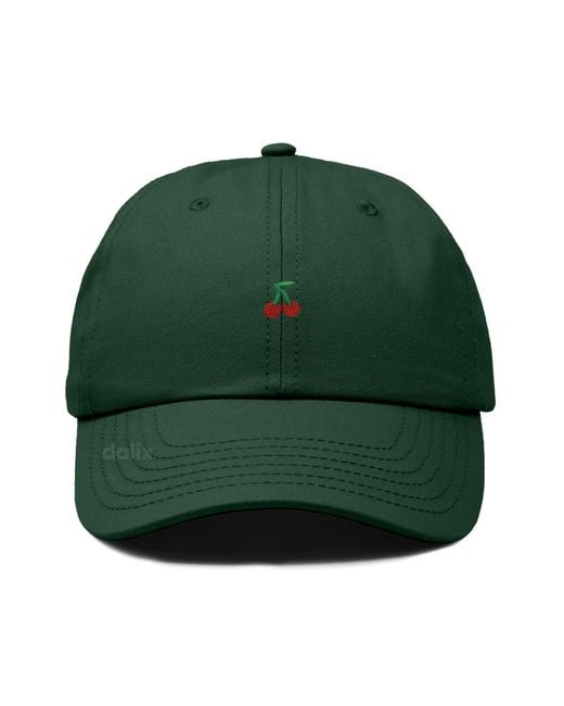 Alix Green Lil Cherry Dad Cap