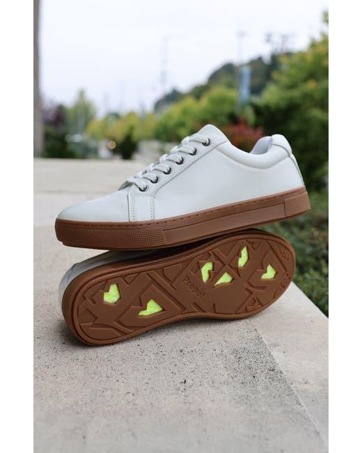 Propet White Koda Platform Sneaker