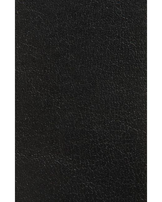 Rag & Bone Black Liam Leather Belt for men