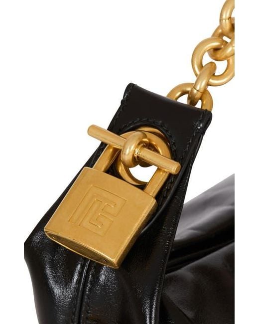 Balmain Black Mini Sync Bag