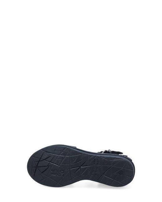 A.s.98 Blue Spaulding Ankle Strap Sandal