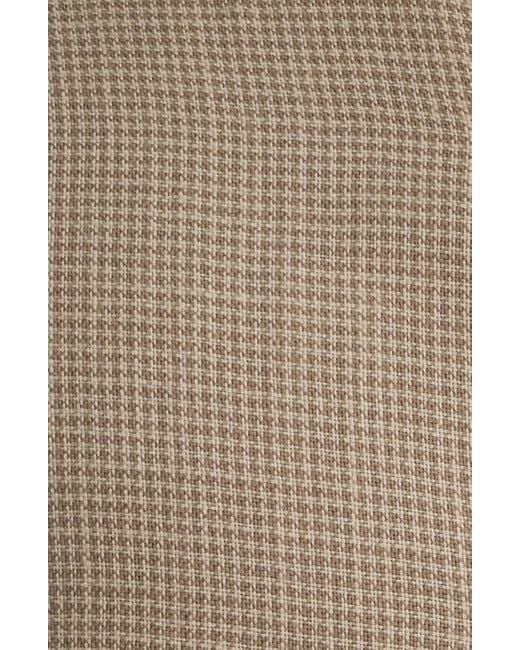 Rails Natural Wyatt Microcheck Cotton Button-Up Shirt for men