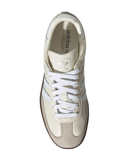 Adidas White Gender Inclusive Samba Og Sneaker