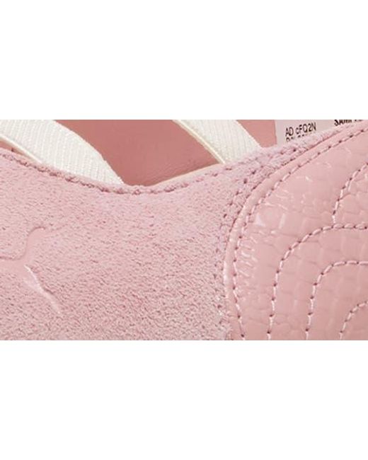 PUMA Pink Speedcat Ballet Python Ii Sneaker