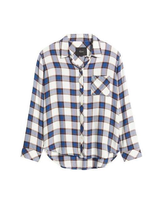 Rails Blue Hunter Plaid Button-Up Shirt