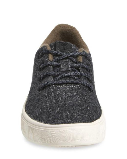 YY Nation Black Cirro Wool Blend Water Resistant Low Top Sneaker